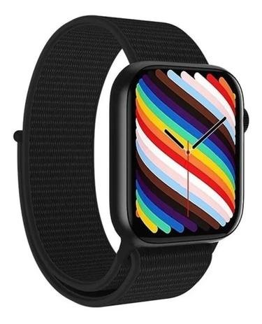 Relogio Inteligente Smartwatch HW19 44mm C/2 Pulseiras Android iOS Bluetooth - Wearfit Watch