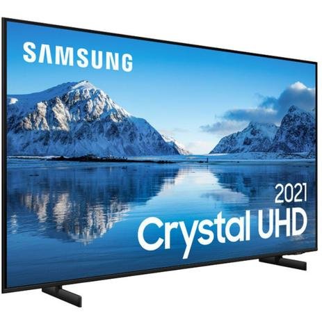 Samsung Smart TV 50" Crystal UHD 4K 50AU8000, Painel Dynamic Crystal Color, Design slim, Tela sem li - Imagem 2