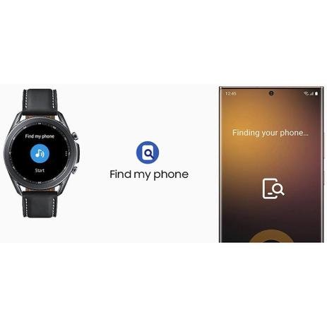 Relógio Smartwatch Samsung Wath 3, SM-R845F Preto - Imagem 16