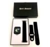 Relógio Smart Watch Feminino Oled P70 + Duas Pulseiras Black