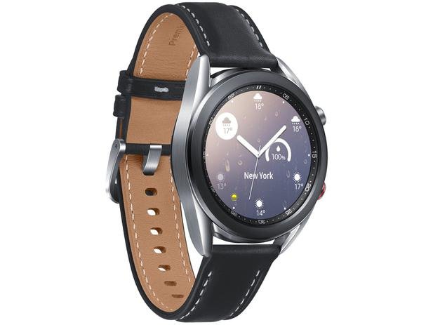 Smartwatch Samsung Galaxy Watch 3 LTE Prata - 41mm 8GB - Imagem 4