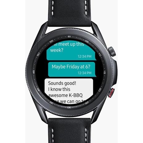Relógio Smartwatch Samsung Wath 3, SM-R845F Preto - Imagem 4
