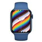 Relógio Smart Watch 7 Inteligente Lançamento 2021 azul - smartwatcch - IWO