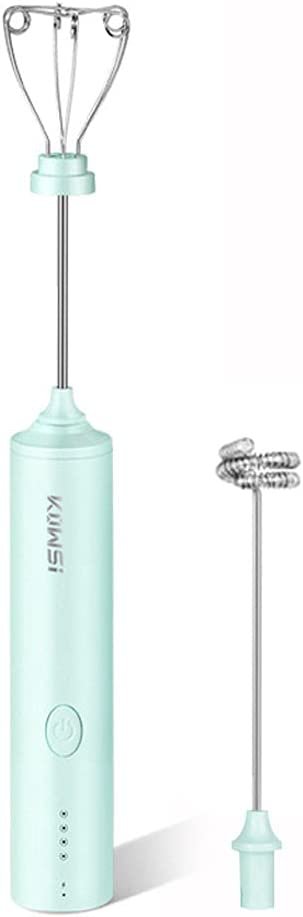 Tomshin Batedeira elétrica doméstica sem fio, 4 velocidades, massa ajustável, liquidificador portátil, batedor de ovos, batedeira multifuncional