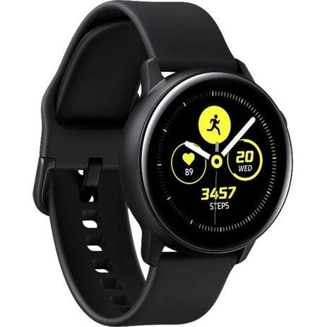 Smartwatch Samsung Galaxy Watch Active Preto com Monitoramento Cardíaco Bluetooth - Imagem 3
