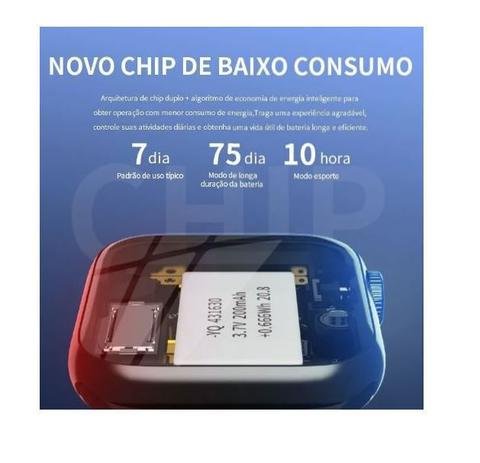 Relógio Inteligente Smart Watch HW19 Tela Inifinita Tecnologia NFC - Imagem 9