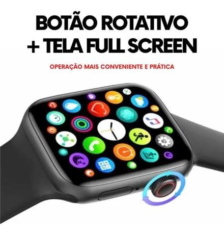 Relogio Inteligente Smartwatch HW19 44mm C/2 Pulseiras Android iOS Bluetooth - Wearfit Watch - Imagem 6