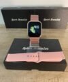 Relógio Smart Watch Feminino P70 + Duas Pulseiras Rose