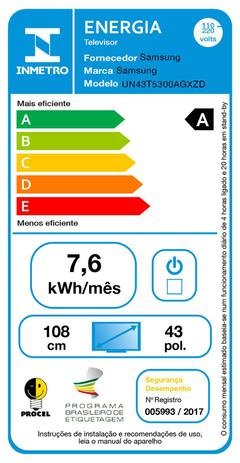 Samsung Smart TV Tizen FHD T5300, 2020, HDR 43" - Imagem 6