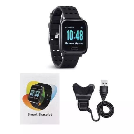 Smart Watch A6 Relógio Inteligente Monitor Esportes Fitness - Morgadosp - Imagem 4
