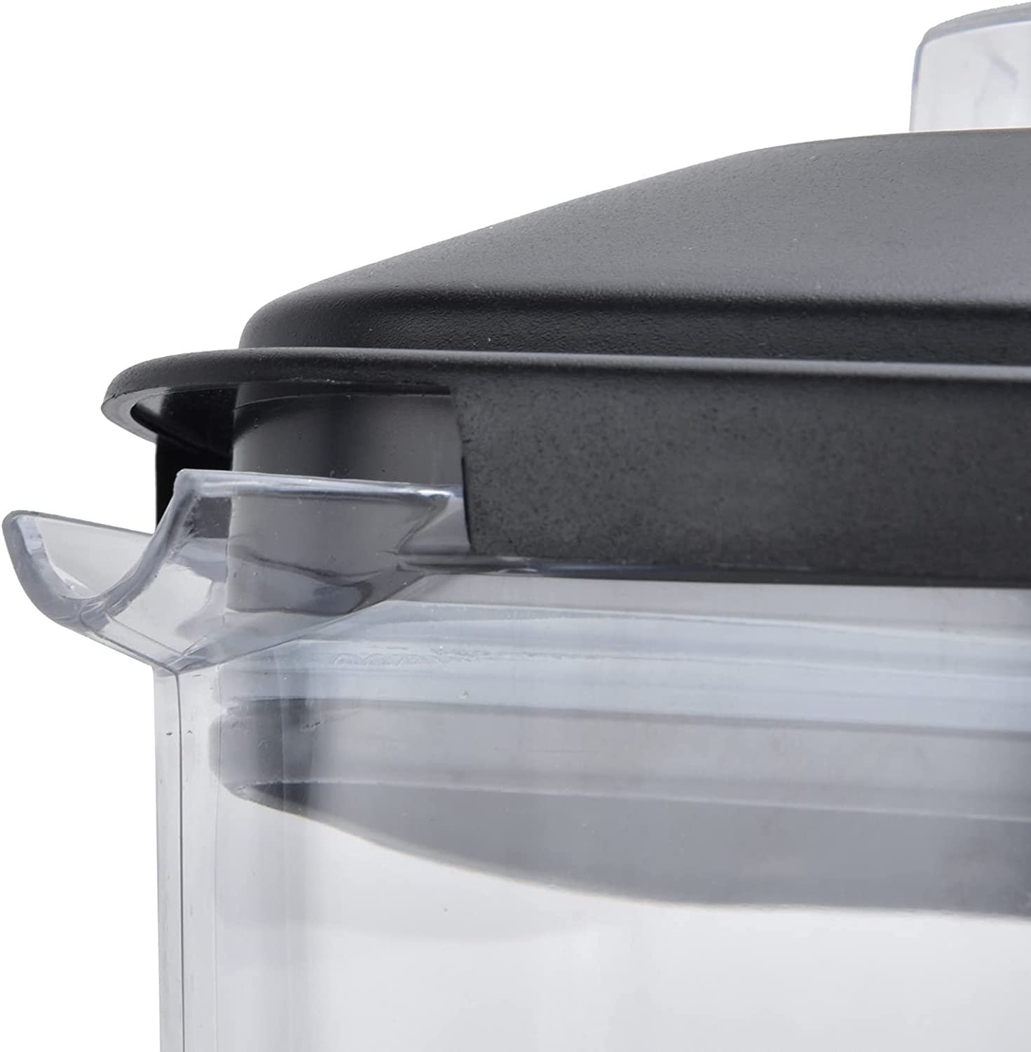 Liquidificador profissional,2L triturador de gelo de alto desempenho Liquidificador de bancada compacto com máximo de 1800 watts,controle de 10 velocidades e 8 lâminas de aço inoxidável(EU) - Imagem 6