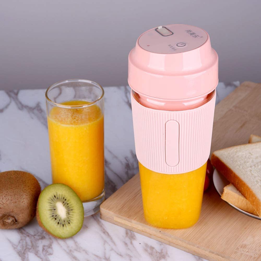 Moochy Liquidificador portátil Copo Juicer Mini Smoothies Maker Recarregável Liquidificador Tamanho Pessoal Liquidificador Copo de Viagem de Proteção de Segurança - Imagem 4