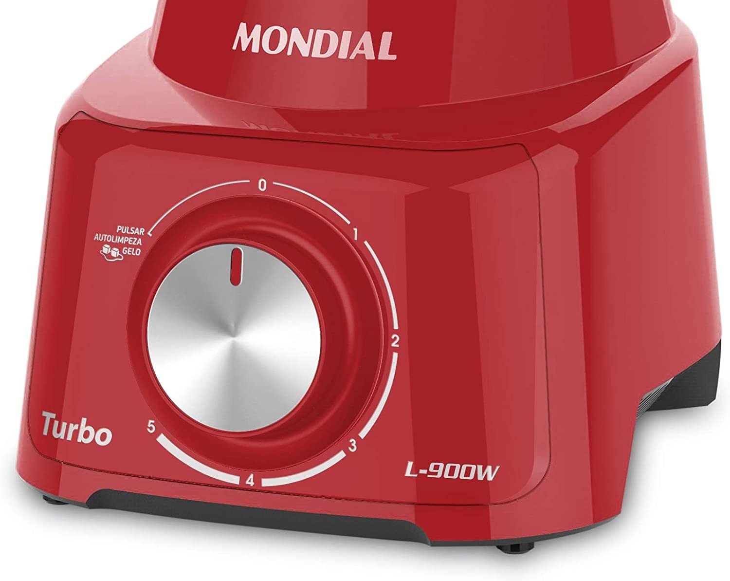 Liquidificador Mondial, Turbo L-900W, 127V, Vermelho, 2,7L - L-900 FR - Imagem 7