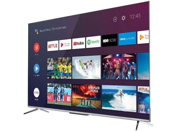 Smart TV 4K LED 75” TCL 75P715 Android - Wi-Fi Bluetooth 3 HDMI 2 USB - Imagem 3