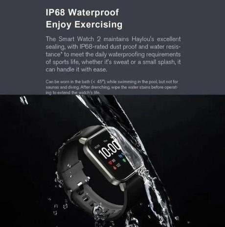 Relógio Inteligente Smartwatch Haylou Smart Watch 2 Versão Ls02 Original Global - Imagem 5