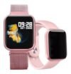 Relógio Smart Watch P70 C/ Duas Pulseiras-rose - - Entrega Imediata
