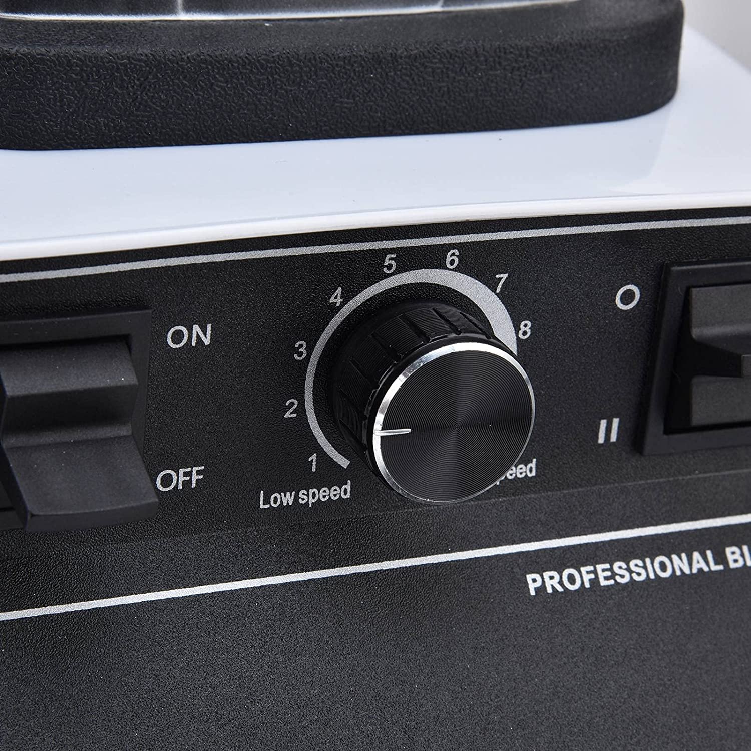 Liquidificador profissional,2L triturador de gelo de alto desempenho Liquidificador de bancada compacto com máximo de 1800 watts,controle de 10 velocidades e 8 lâminas de aço inoxidável(EU) - Imagem 4