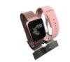 Relógio Smart Watch Feminino P70 + Duas Pulseiras Rose