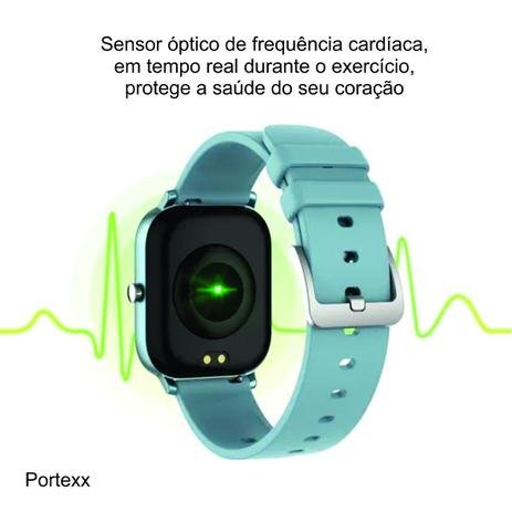Smart Watch Relógio inteligente Pressão Sangue P8 Cor Rosa - Portexx - Imagem 5
