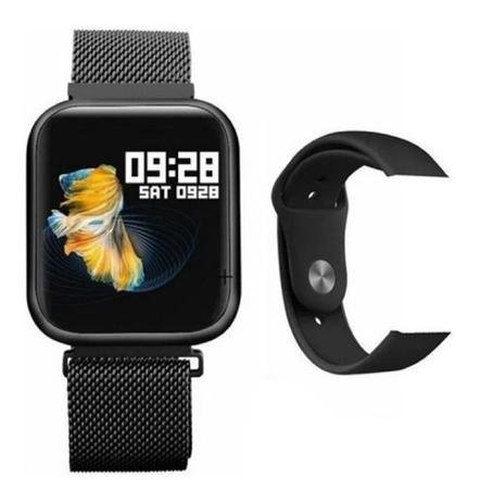 Relógio Smart Watch Oled Pro P70 Com Duas Pulseiras - eBILIBI - Imagem 5