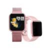 Relógio Smart Watch P70 C/ Duas Pulseiras-rose - Smartwatch