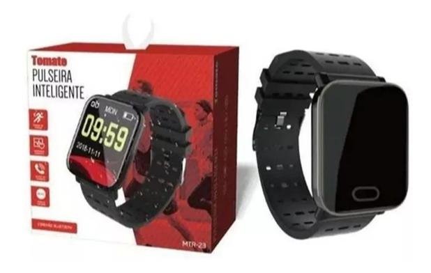 Relógio smart watch bluetooth mtr-23 - tomate - Imagem 3