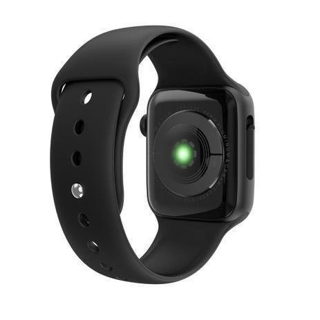 Smart watch w34 Lite versão 2021 relógio inteligente - Preto - Imagem 3