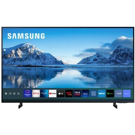 Samsung Smart TV 60" Crystal UHD 4K 60AU8000 Painel Dynamic Crystal Color Design Slim WI-FI Preto - Imagem 2