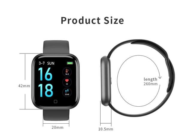 Relógio Smart Watch Esportivo T80s Bluetooth Android Ios Feminino Rosa 2 Pulseira Bracelete Original Nfe - Sport Bracelet - Imagem 11