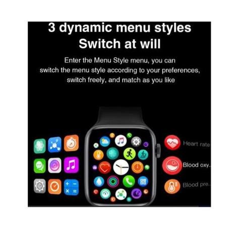 Relógio Inteligente Smart Watch HW19 Tela Inifinita Tecnologia NFC - Imagem 6