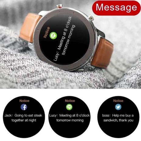 Relógio Inteligente Smart Watch L11 Touch Screen Sport Android e iOS - MICROWEAR - Imagem 5