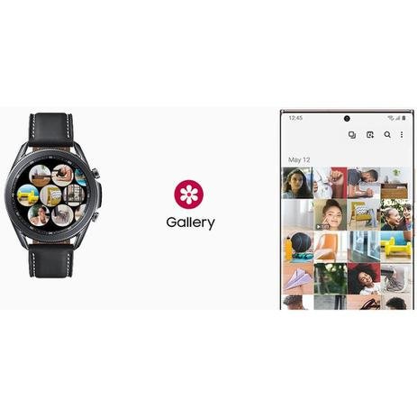 Relógio Smartwatch Samsung Wath 3, SM-R845F Preto - Imagem 14