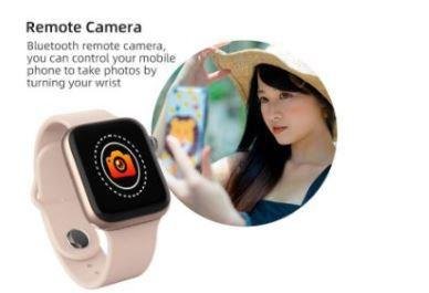 Relógio Inteligente Smart Watch W34S Case de Silicone Pelicula e Duas Pulseiras - Imagem 4