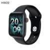 SMARTWATCH RELÓGIO HW 22 PLUS 44mm PRETO + PULS EXTRA MILANESE REDES SOCIAIS LIGAÇÃOES - MI WATCH
