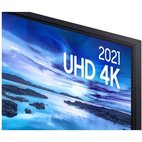 Samsung Smart 55" TV UHD 4K 55AU7700, Processador Crystal 4K, Tela sem limites, Visual Livre de Cabo - Imagem 5