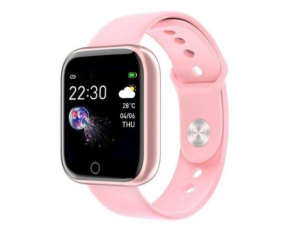 Relógio Smart Watch P70 Rosa Com Duas Pulseiras- Esporte e Saúde - FIT - Imagem 3