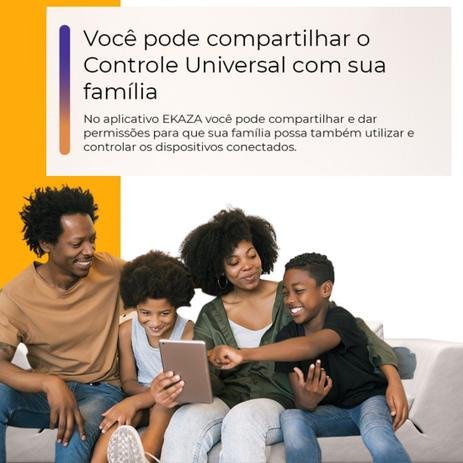 Smart Remoto Tv Lcd Led Comando Voz Google Home - EKAZA - Imagem 4