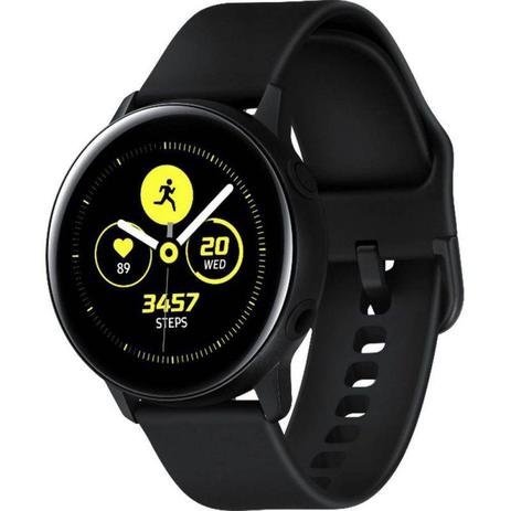 Smartwatch Samsung Galaxy Watch Active Preto com Monitoramento Cardíaco Bluetooth - Imagem 2