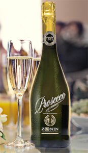 vinho espumante italiano zonin prosecco brut garrafa 750ml