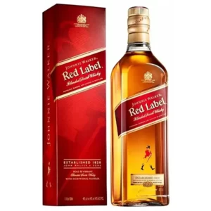 whisky johnnie walker red label 1000ml