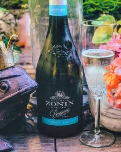 vinho espumante italiano zonin prosecco brut garrafa 750ml